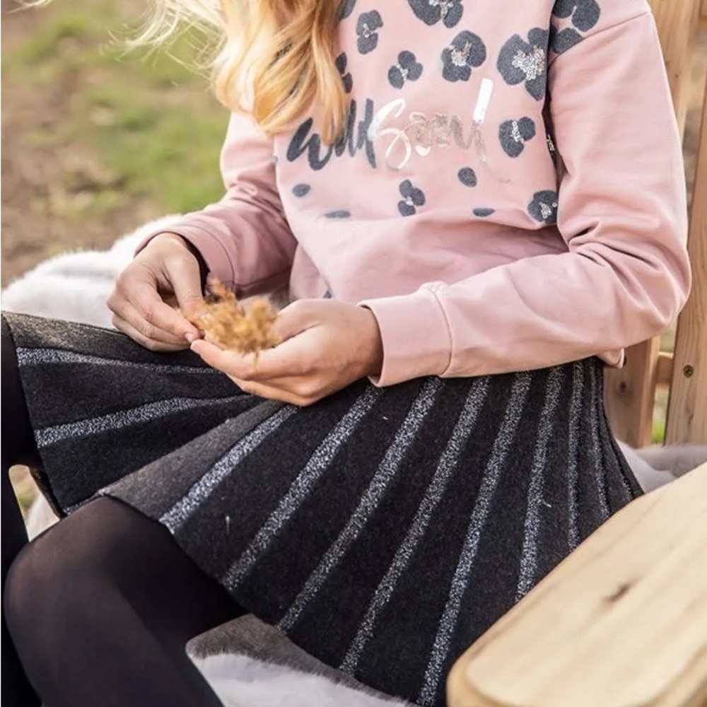 Mayoral Girls Knitted Pleated Skirt